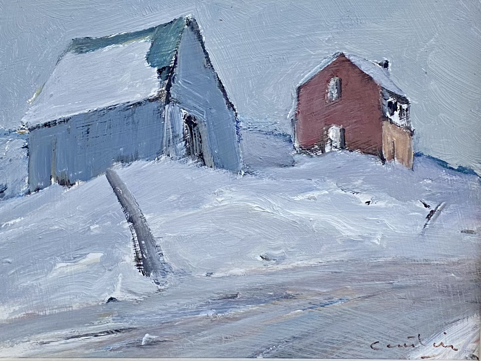 Roger Cantin - Maisons en hiver II