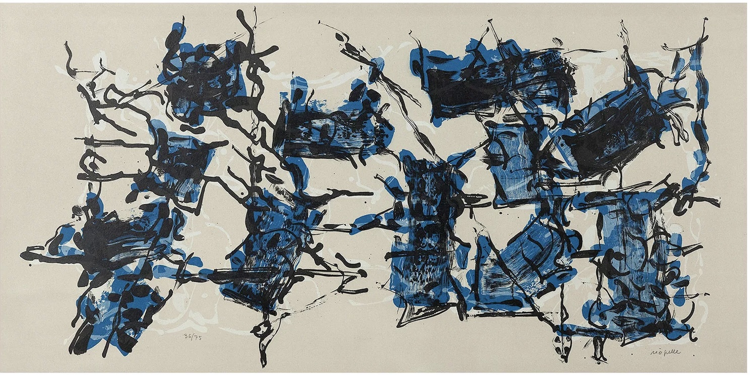 Album 67 (no 5) Lithographie sur papier Vélin d’Arches, édition 75 40 x 80 cm | 15 ¾ x 31 ½ po 1967