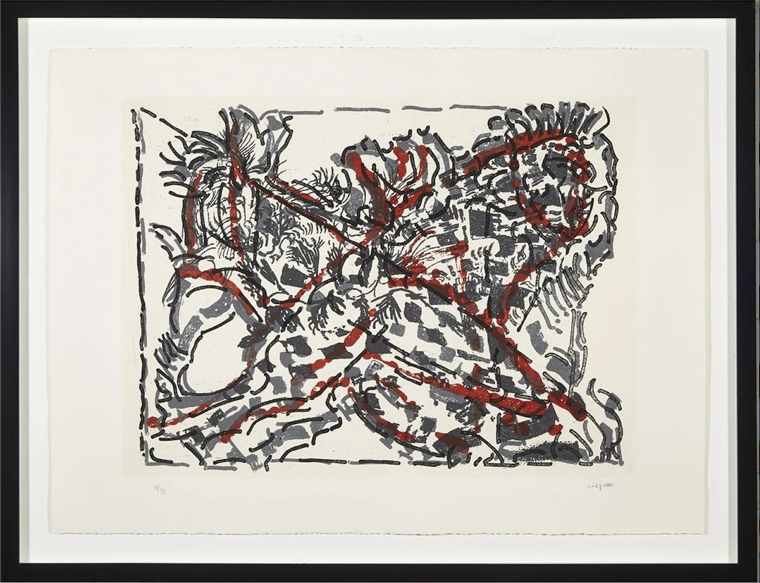 Jean-Paul Riopelle, eau-forte