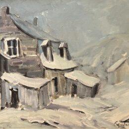 Sans titre Huile sur toile 14 x 18 po