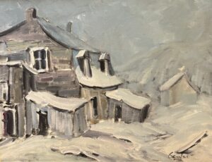 Sans titre Huile sur toile 14 x 18 po