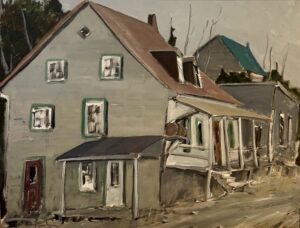 Roger Cantin (1930-2018) Sans titre Huile sur toile 24 x 30  po