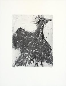 Poule faisane Eau-forte, 75/75 29 x 23 po 1968