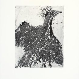 Poule faisane Eau-forte, 75/75 29 x 23 po 1968
