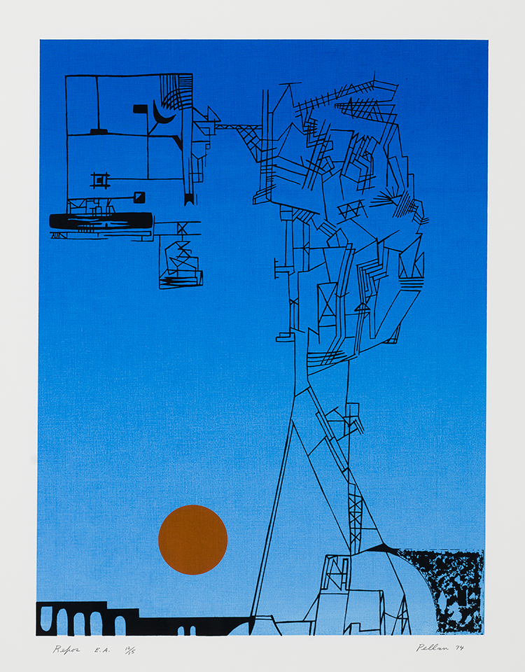 Repos Sérigraphie, Éd. 150 26 x 20 po 1974